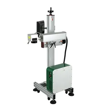 20W 30W 50W ফ্লাইং ফাইবার লেজার মার্কিং মেশিন ফাস্ট মার্কিং লাইন